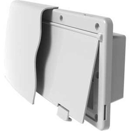 JR PRODUCTS JR PRODUCTS 50035 Endura Range Vent - White; 1.5 In. J45-50035